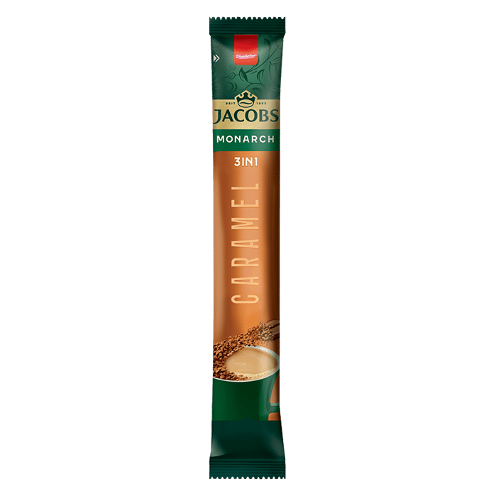 Напиток кофейный Jacobs 3 в 1 Caramel, 15 г (797980) купить в