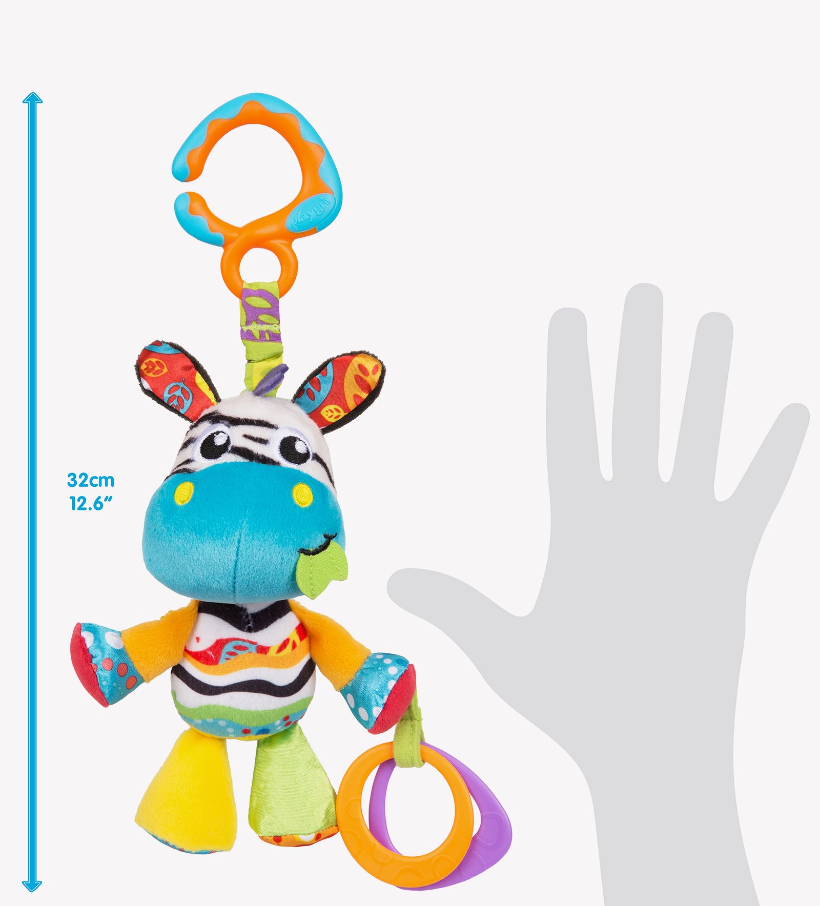 Іграшка-підвіска Playgro Зебра Зої (69716) - фото 2