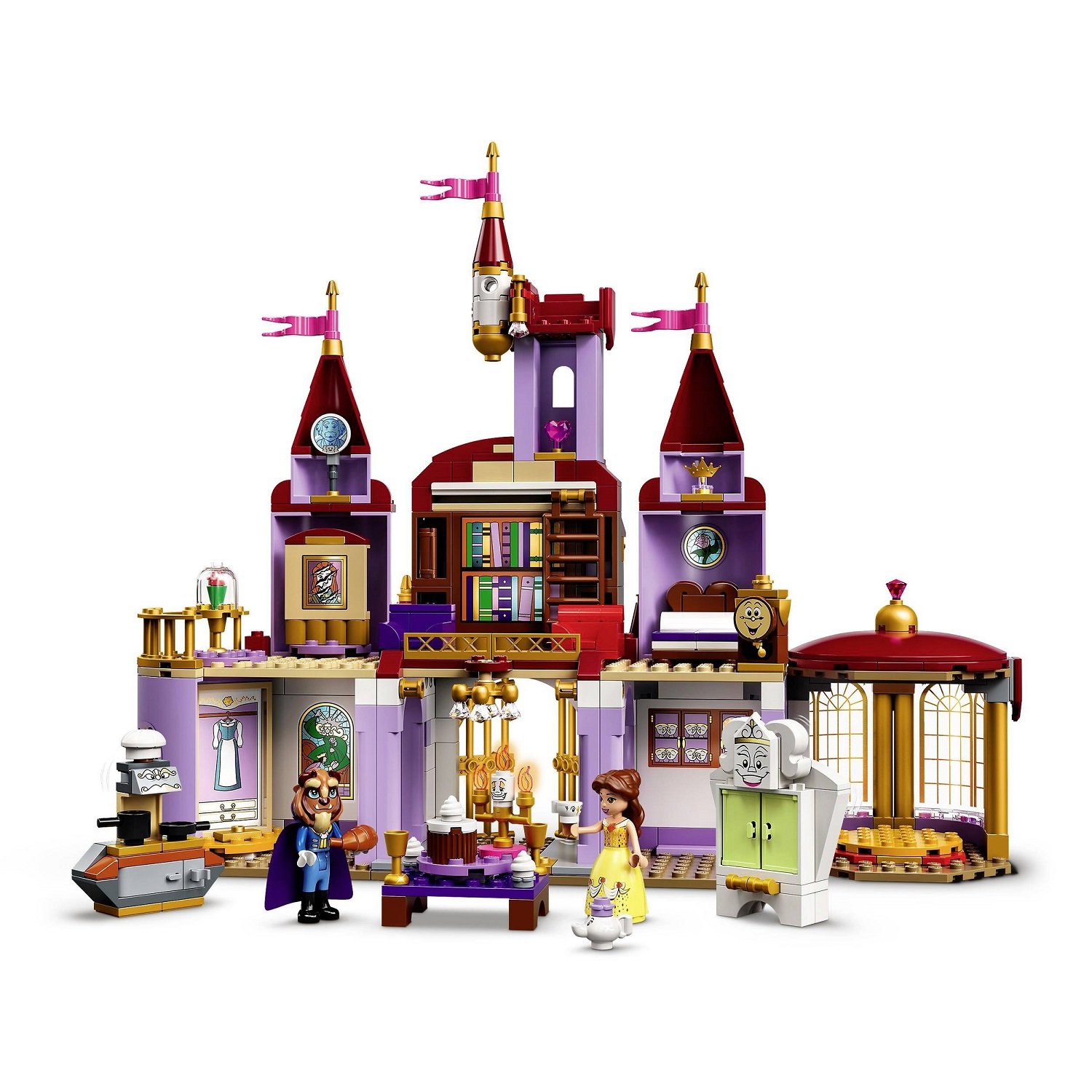 Конструктор LEGO Disney Princess Замок Белль і Чудовиська, 505 деталей (43196) - фото 5