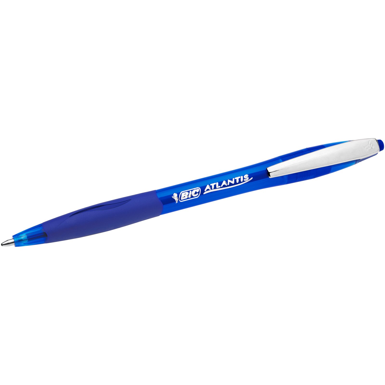 Ручка шариковая BIC Atlantis Soft, синий, 12 шт. (9021322) - фото 4