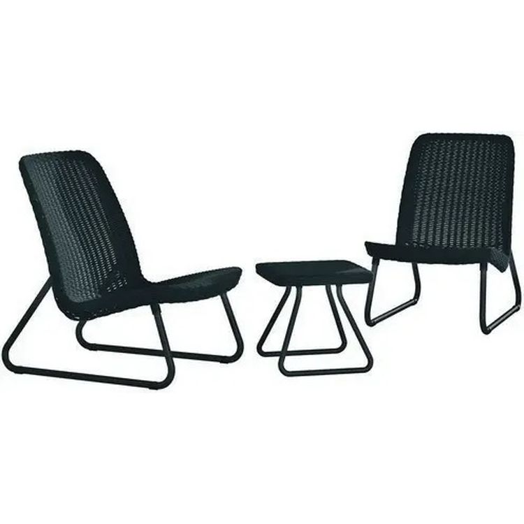 Набір меблів Keter Rio patio set сірий (17197637) - фото 1