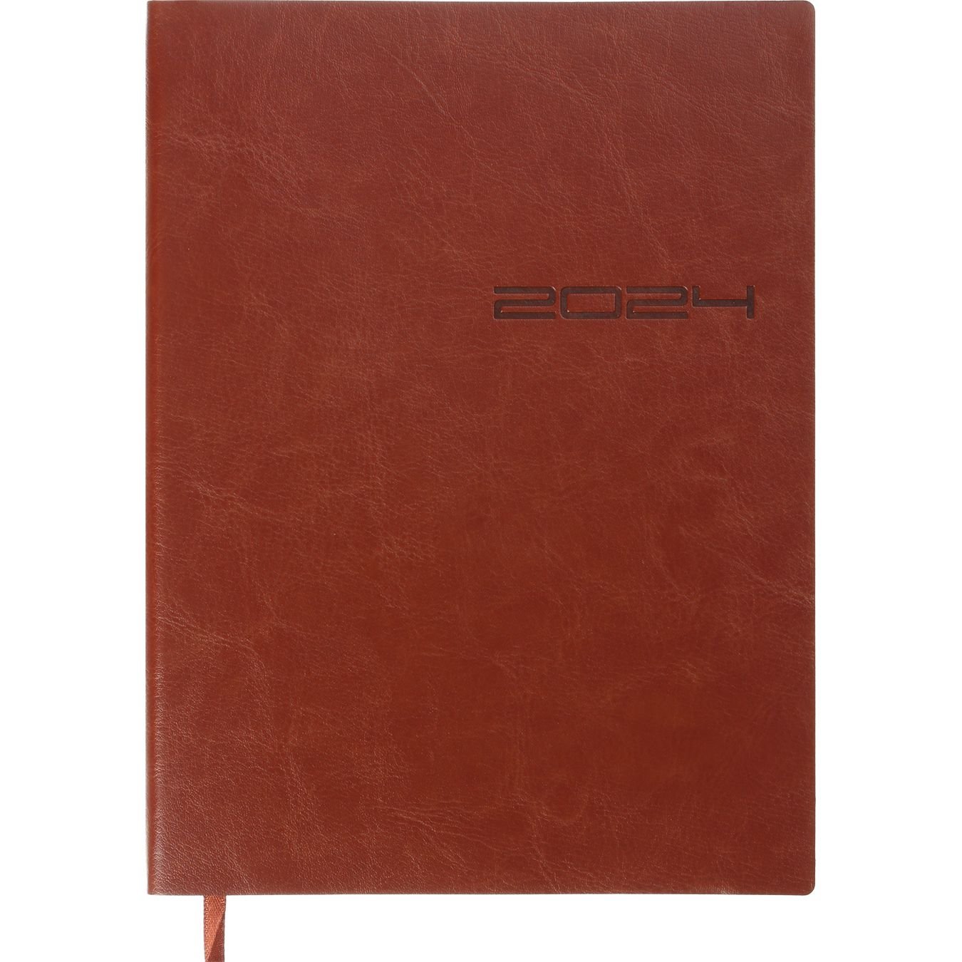 Щоденник датований Buromax Ideal 2024 A5 коричневий (BM.2175-19) - фото 1