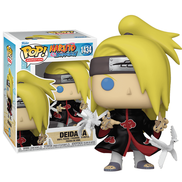 Фигурка Funko Pop Фанко Поп Фанко Поп Naruto Shippuden Deidara Наруто Шиппуден Дейдара 10 см NS D 1434 - фото 2