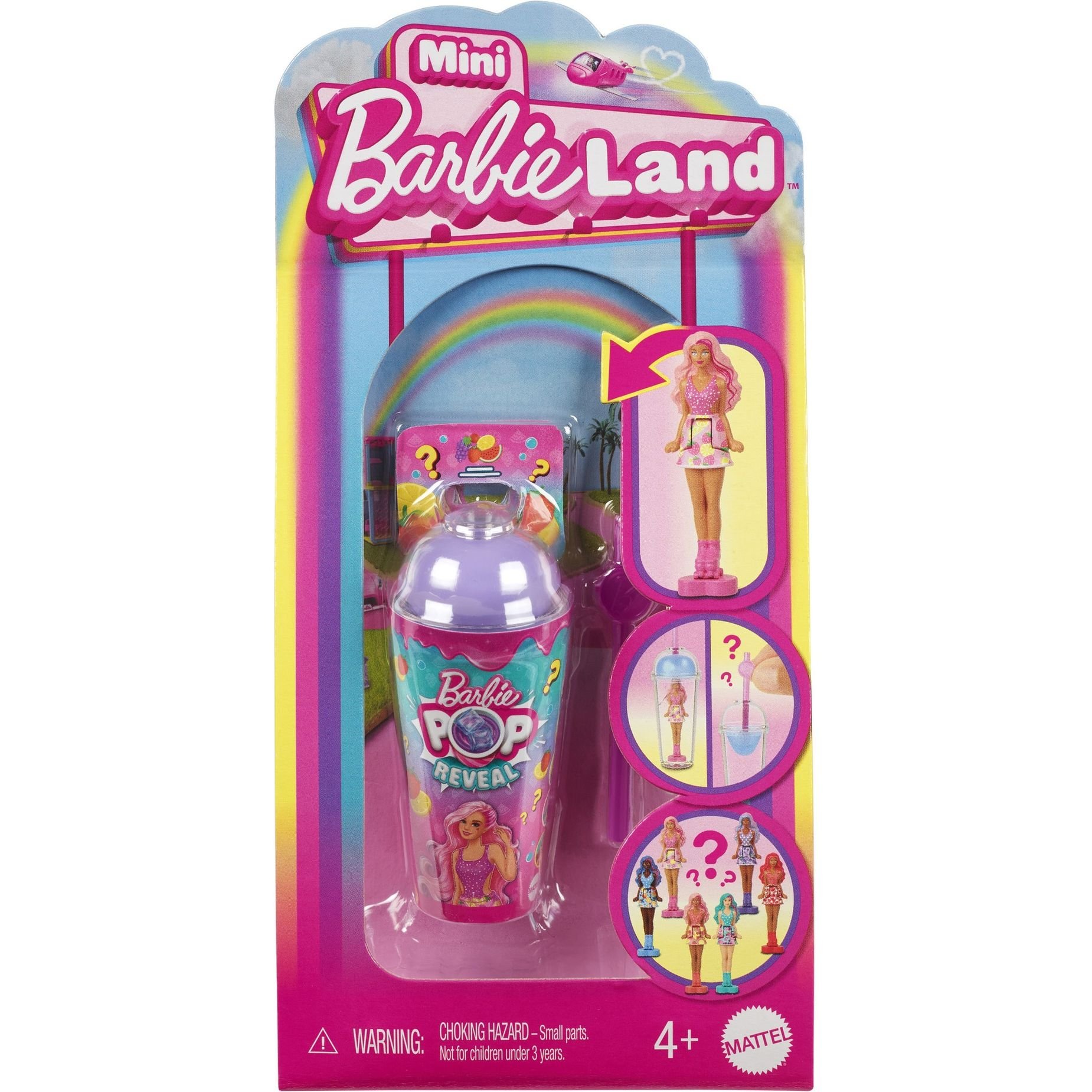 Мінілялечка сюрприз Barbie Mini BarbieLand Pop Reveal в асортименті (HYM26) - фото 4