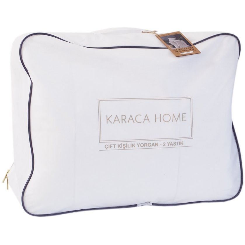 Ковдра з подушкою Karaca Home Nano-Tech, 215х155 см, біла (svt-2000022297899) - фото 6