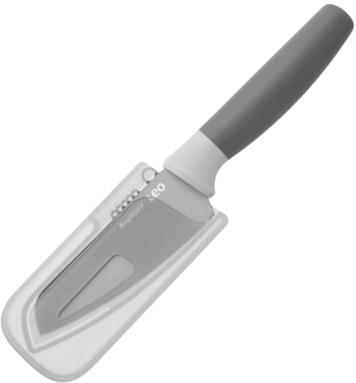 Нож для очищения овощей та цедры Berghoff LEO, с покрытием, 11 см, серый (00000016491) - фото 1