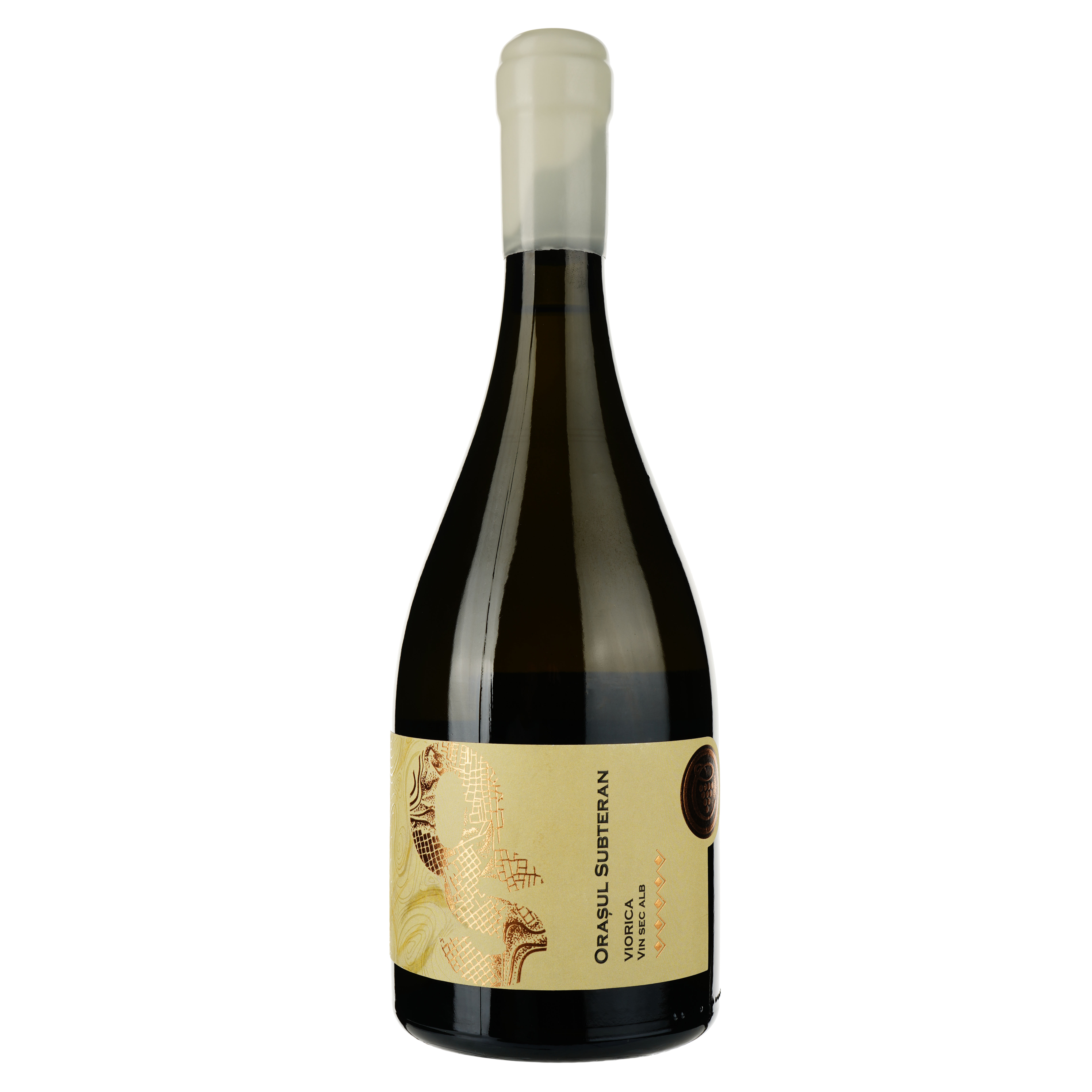 Вино Cricova Orasul Subteran Viorica, біле, сухе, 0.75 л - фото 1