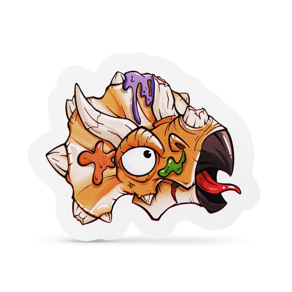 Набор Zuru Smashers Monster Wheels Dino Island Red Dino Skull (74102A) - фото 11