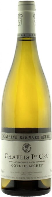 Вино Bernard Defaix Chablis Premier Cru Cote de Lechet, белое, сухое, 0,75 л (824363) - фото 2