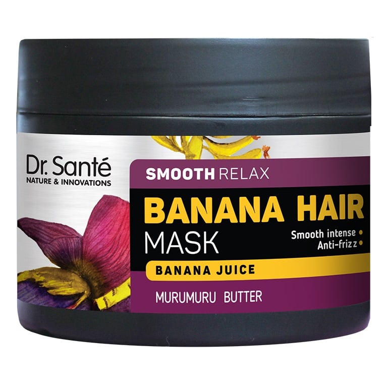 Маска для волосся Dr. Sante Banana Hair smooth relax, 300 мл - фото 1
