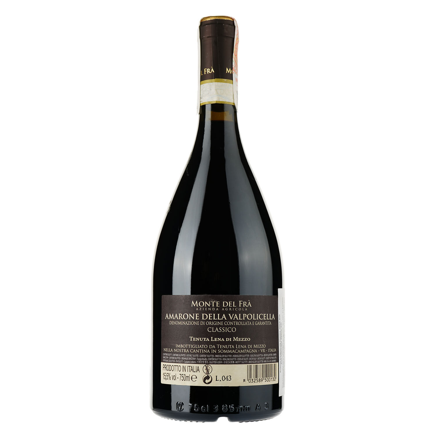 Вино Monte Del Fra Amarone Della Valpolicella Classico, красное, сухое, 0,75 л - фото 2