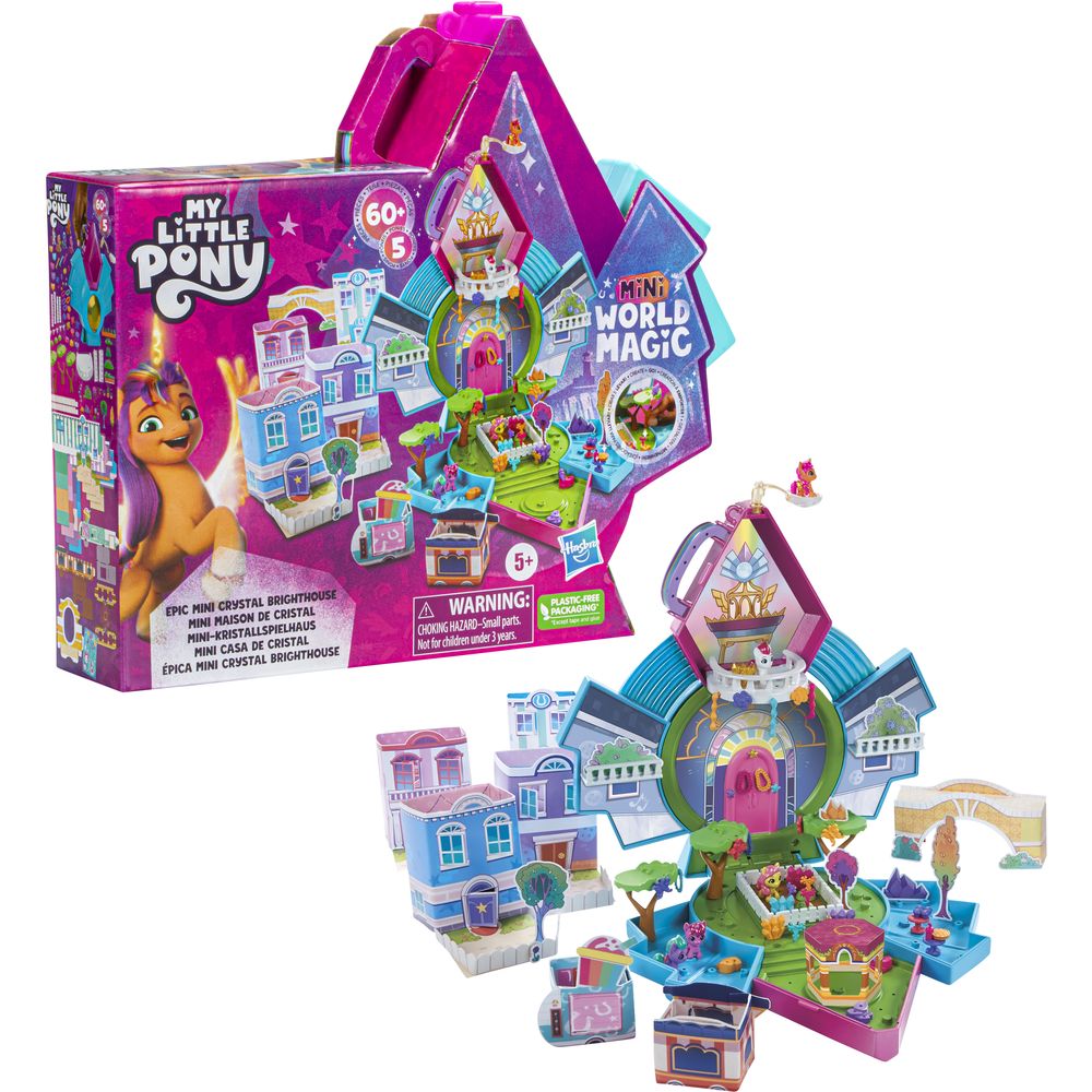 Ігровий набір My Little Pony Mini World Magic Epic Mini Crystal Brighthouse Playset (F3875) - фото 1