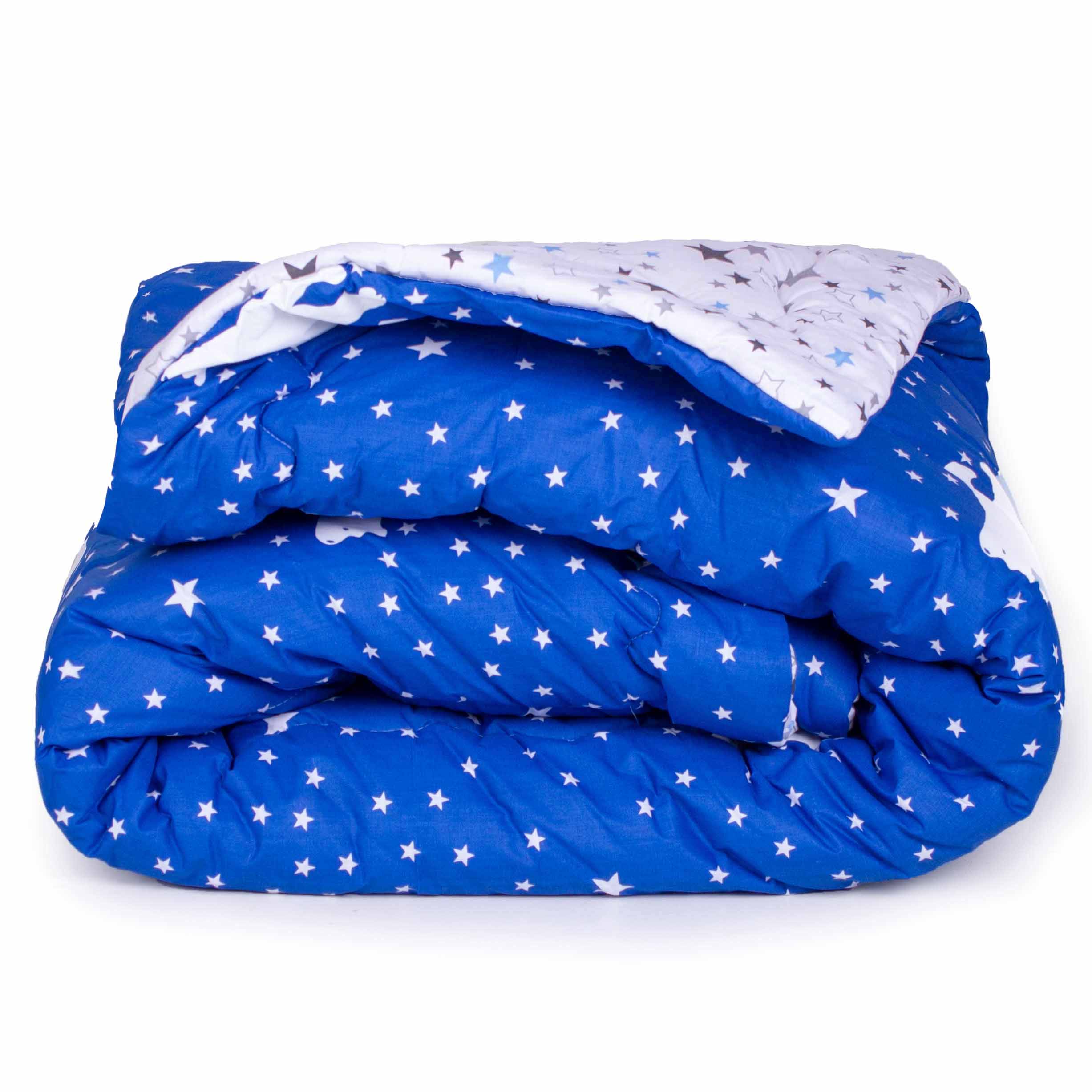 Одеяло хлопковое MirSon №5022 Сolor Fun Line Stalk, 110x140 см, бирюзово-серое (2200006067283) - фото 2