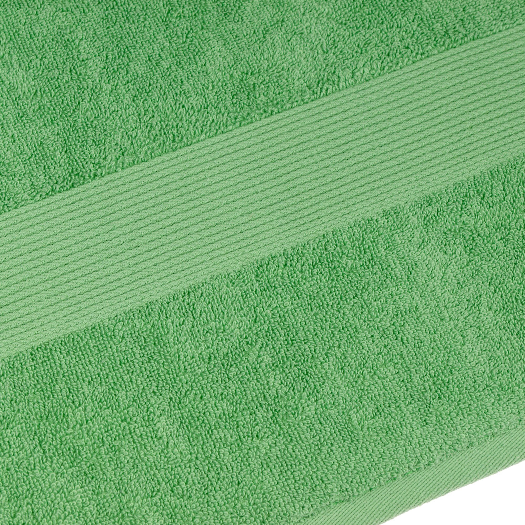 Полотенце махровое Home Line, с бордюром, 500 г/м², 90х50 см, зеленый (165677) - фото 2