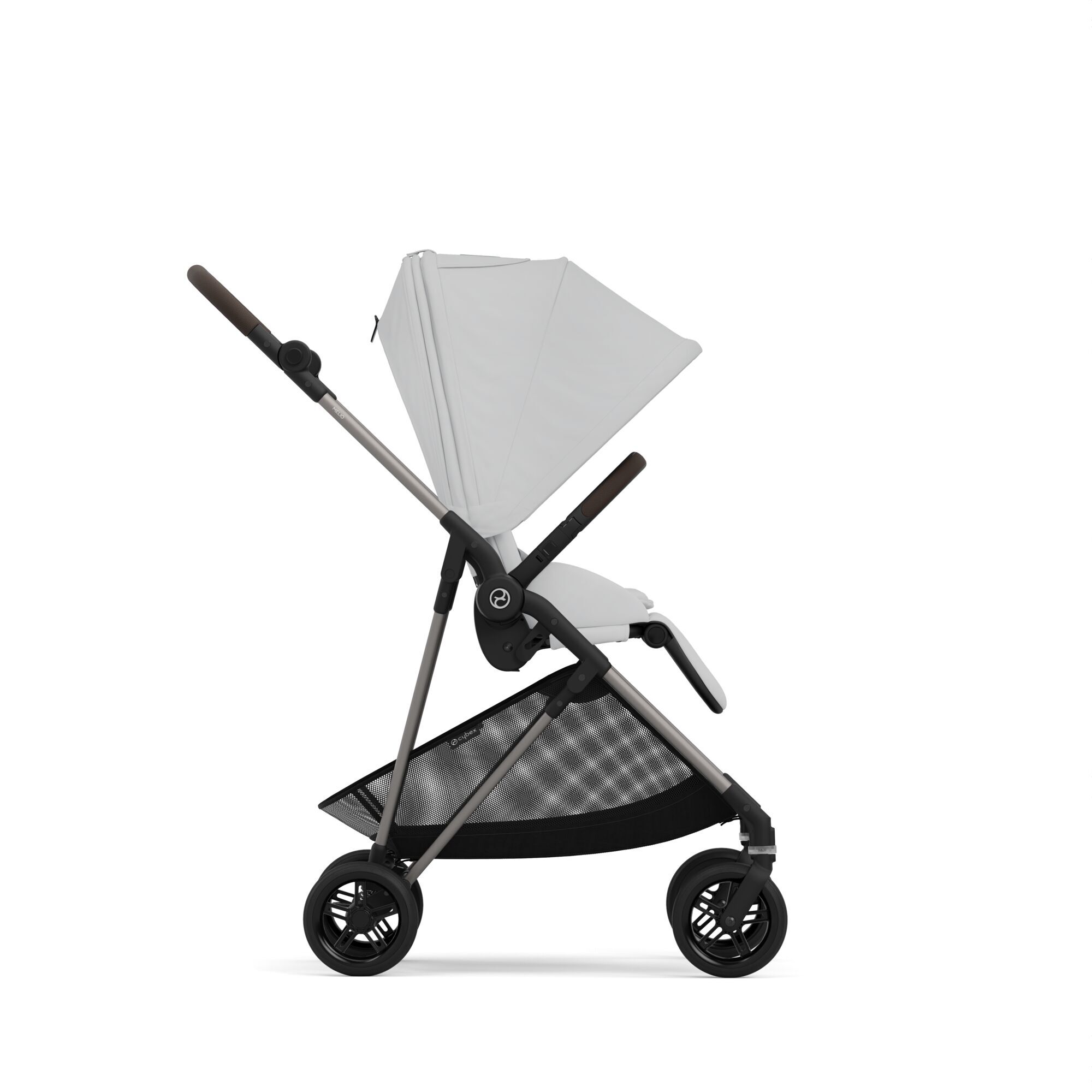 Коляска Cybex Melio Fog Grey - фото 5