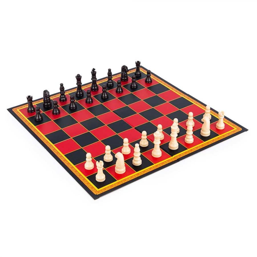 Набор настольных игр Spin Master Шахматы, шашки и крестики-нолики (SM98377/6065336) - фото 3