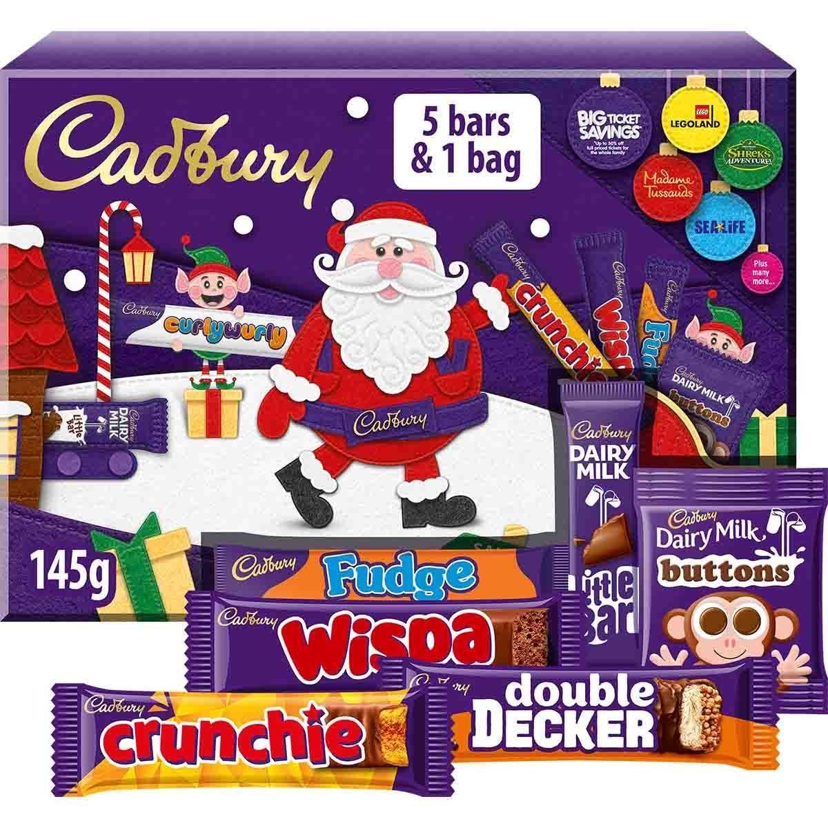 Набор конфет Cadbury Santa Selection Box 145 г (936633) - фото 1