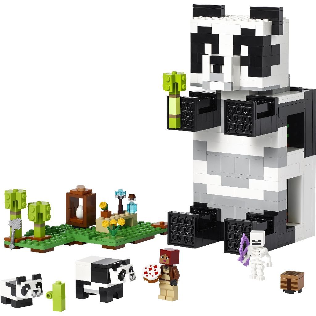 Конструктор LEGO Minecraft Поместье панды 553 деталей (21245) - фото 3
