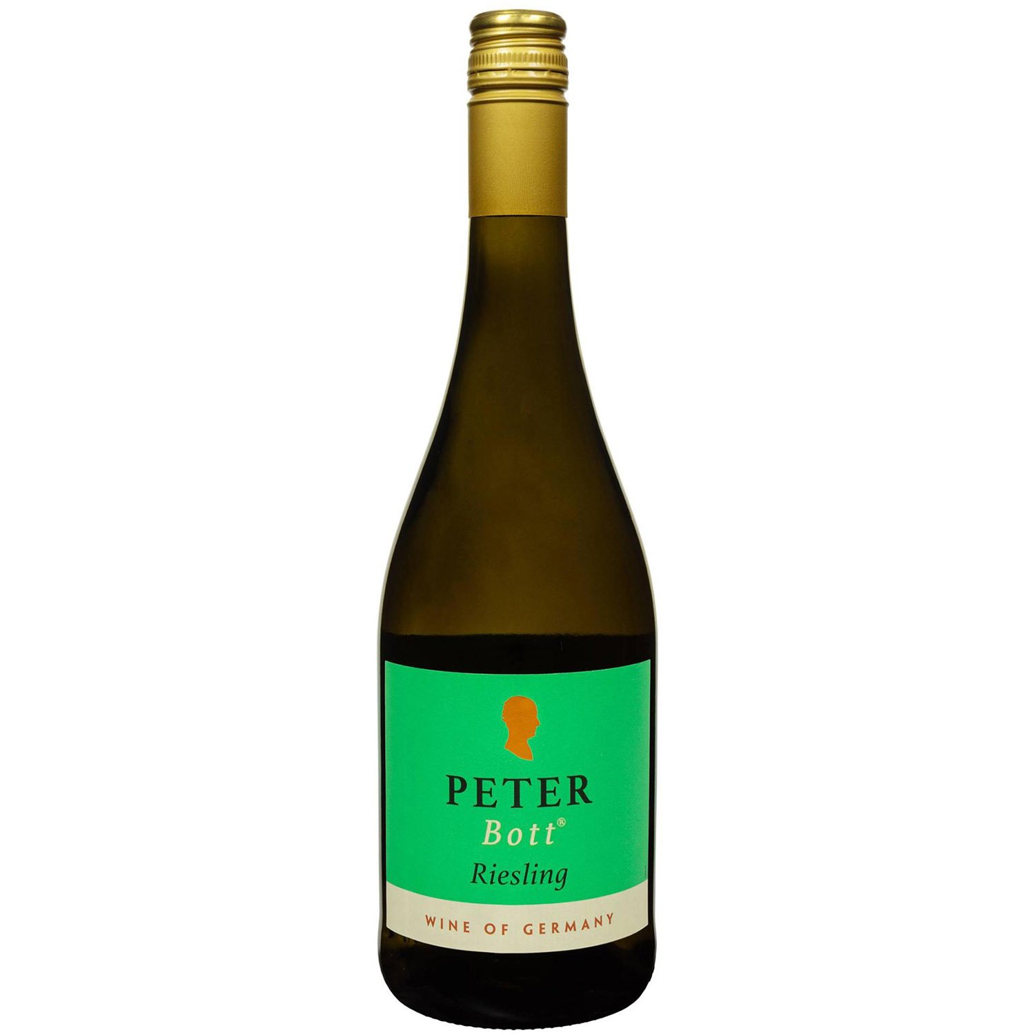 Вино Peter Bott Riesling, белое, сухое, 0,75 л - фото 1