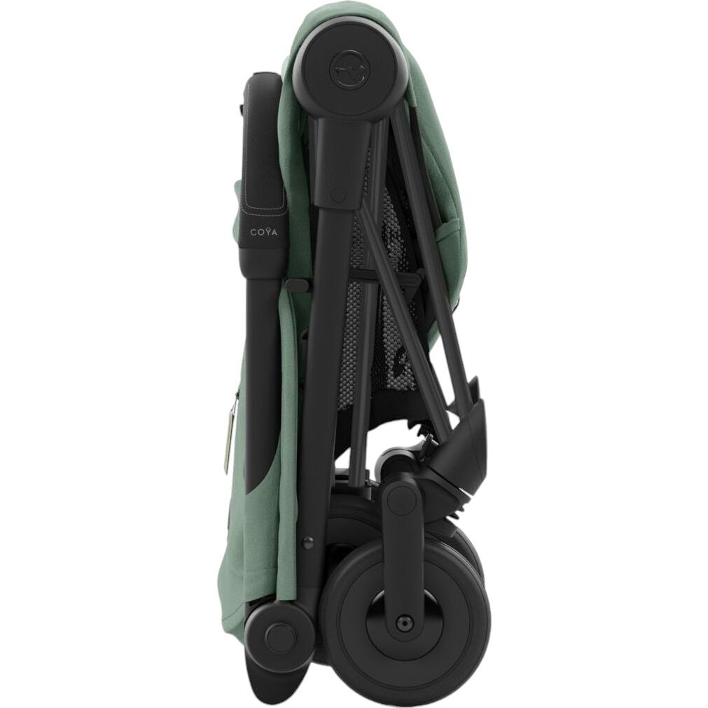 Прогулянкова коляска Cybex Coya Matt Black Leaf Green (522004355) - фото 8