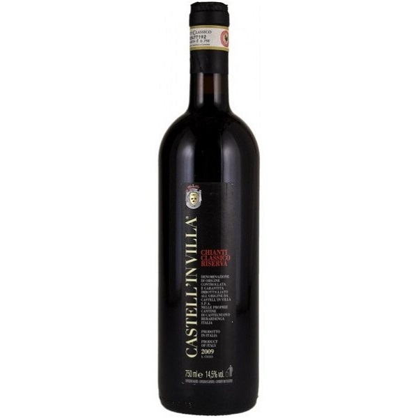Вино Castell’in Villa Chianti Classico Riserva, червоне, сухе, 13,5%, 0,75 л - фото 1