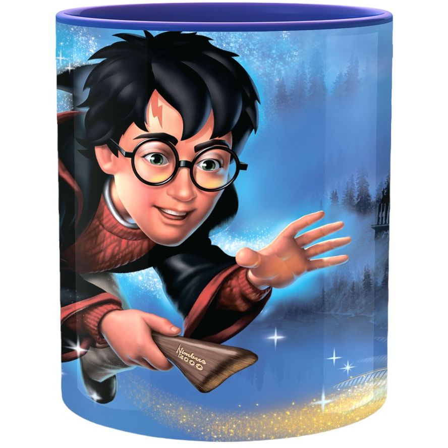 Кружка GeekLand Harry Potter art images синя - фото 1