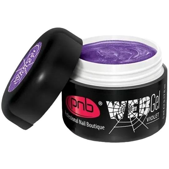 Гель павутинка PNB UV/LED Web Gel Violet 5 мл - фото 1