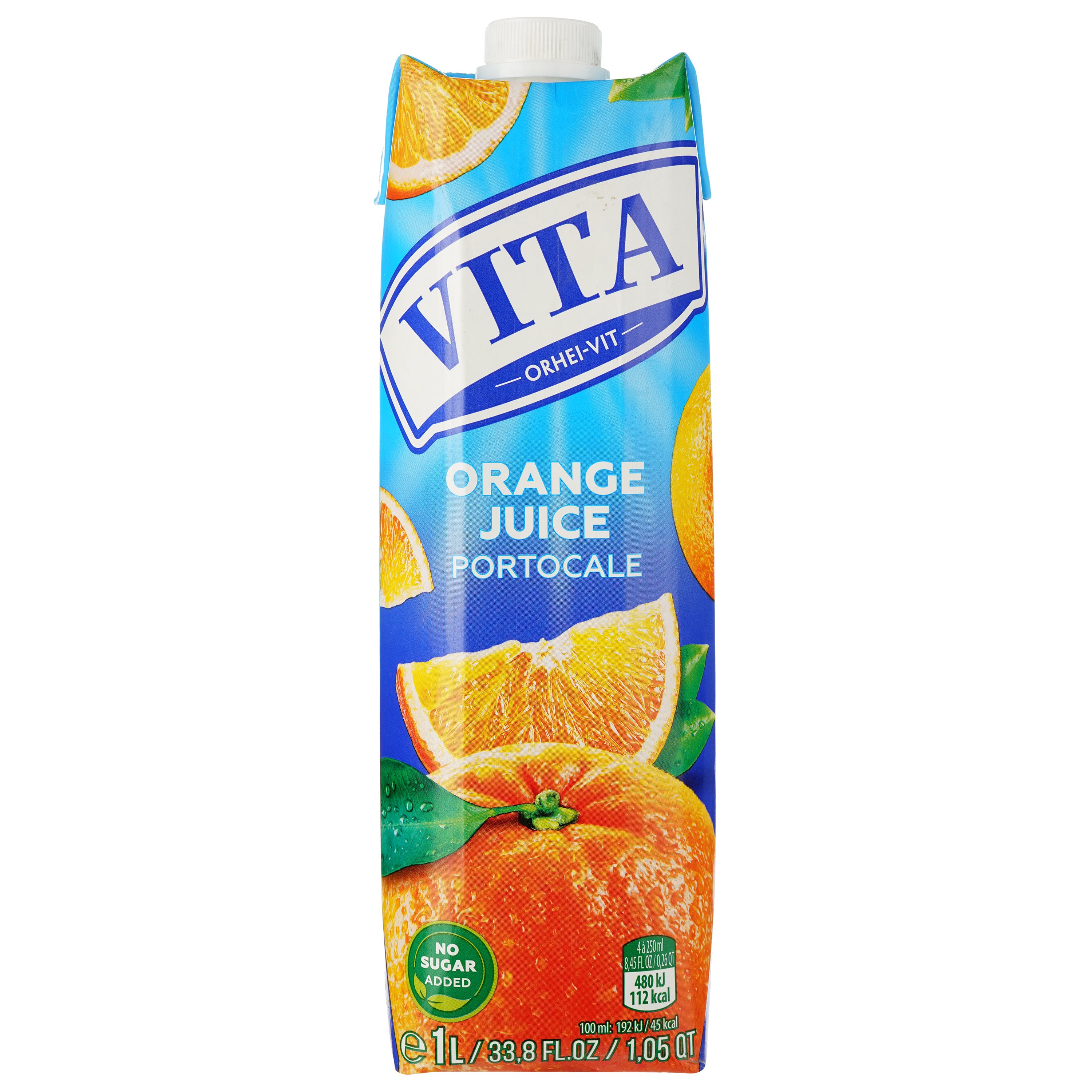 Сок Vita Апельсиновый без сахара 1 л - фото 1