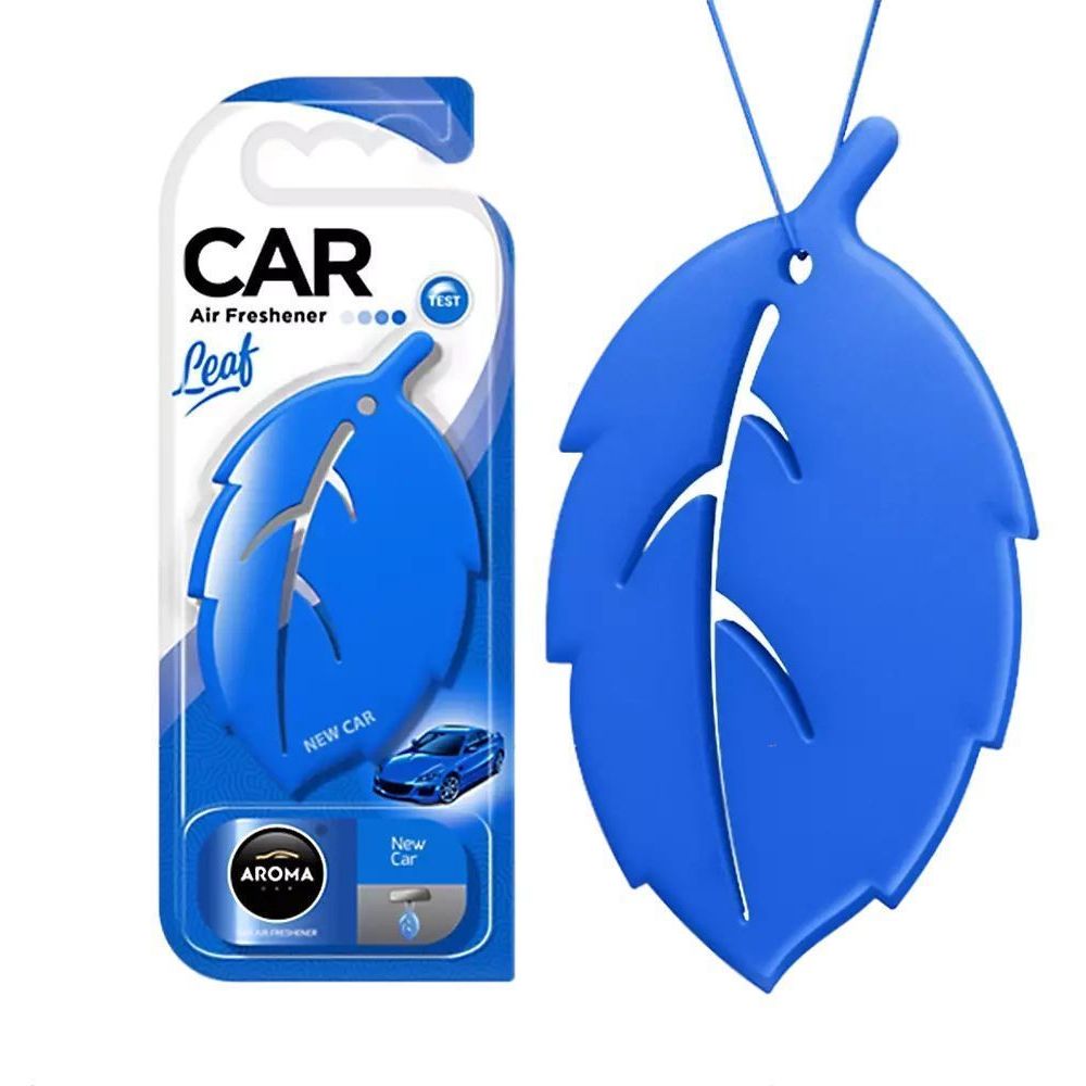 Ароматизатор Aroma Car Leaf 3D New Car - фото 1