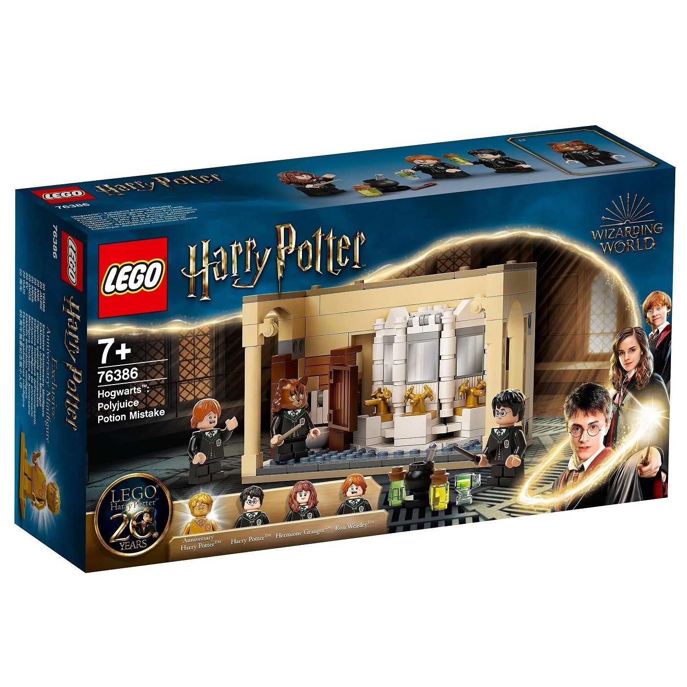 Конструктор LEGO Harry Potter Гогвортс: невдача з багатозільною настійкою, 217 деталей (76386) - фото 1
