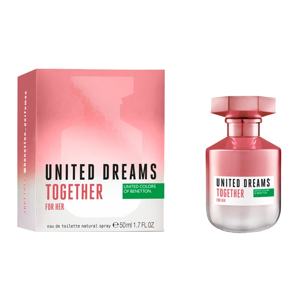 Туалетная вода United Colors of Benetton United Dreams Together For Her, 50 мл (65156787) - фото 2
