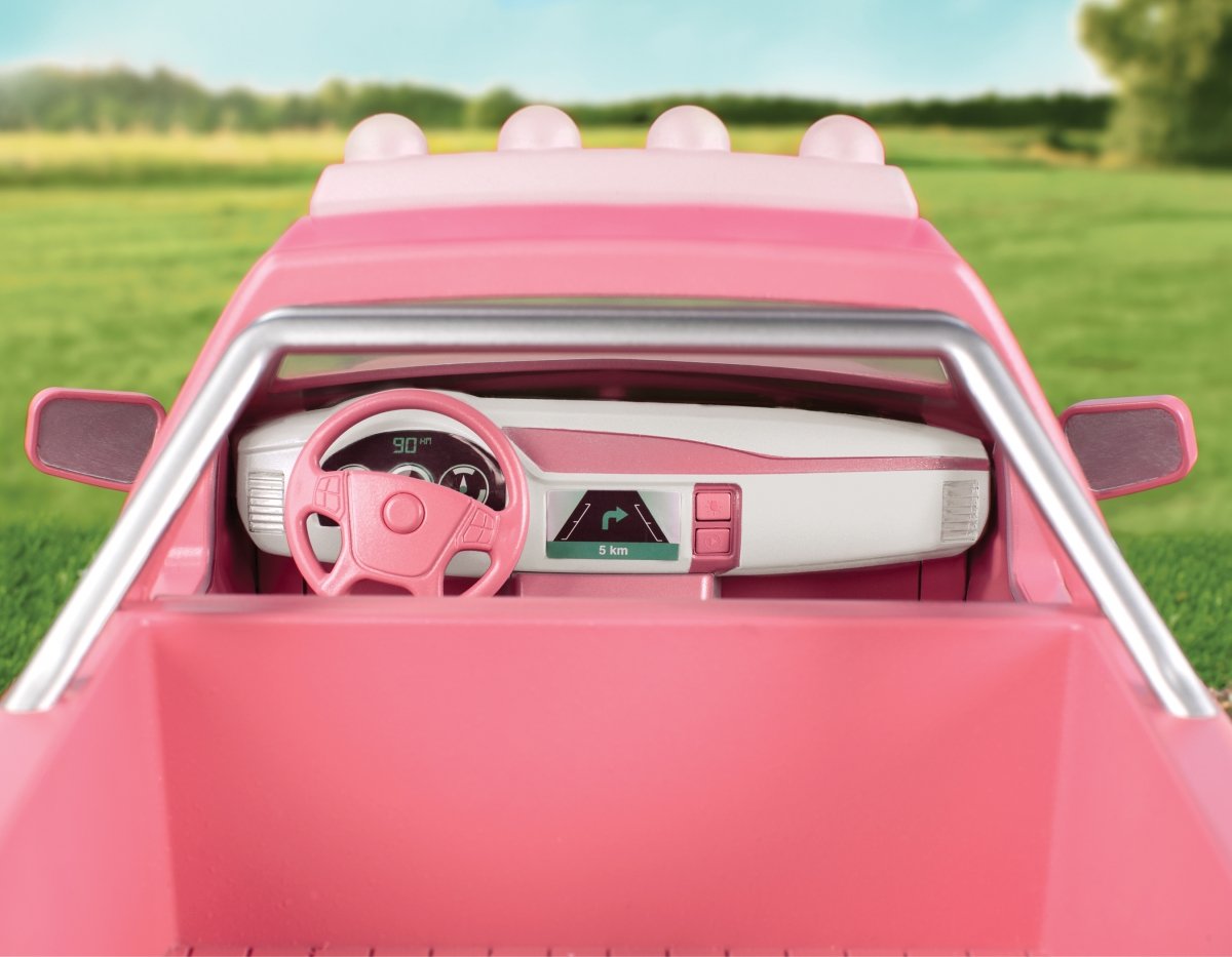 Транспорт для кукол Lori Джип с FM-радио, розовый (LO37033Z) - фото 6
