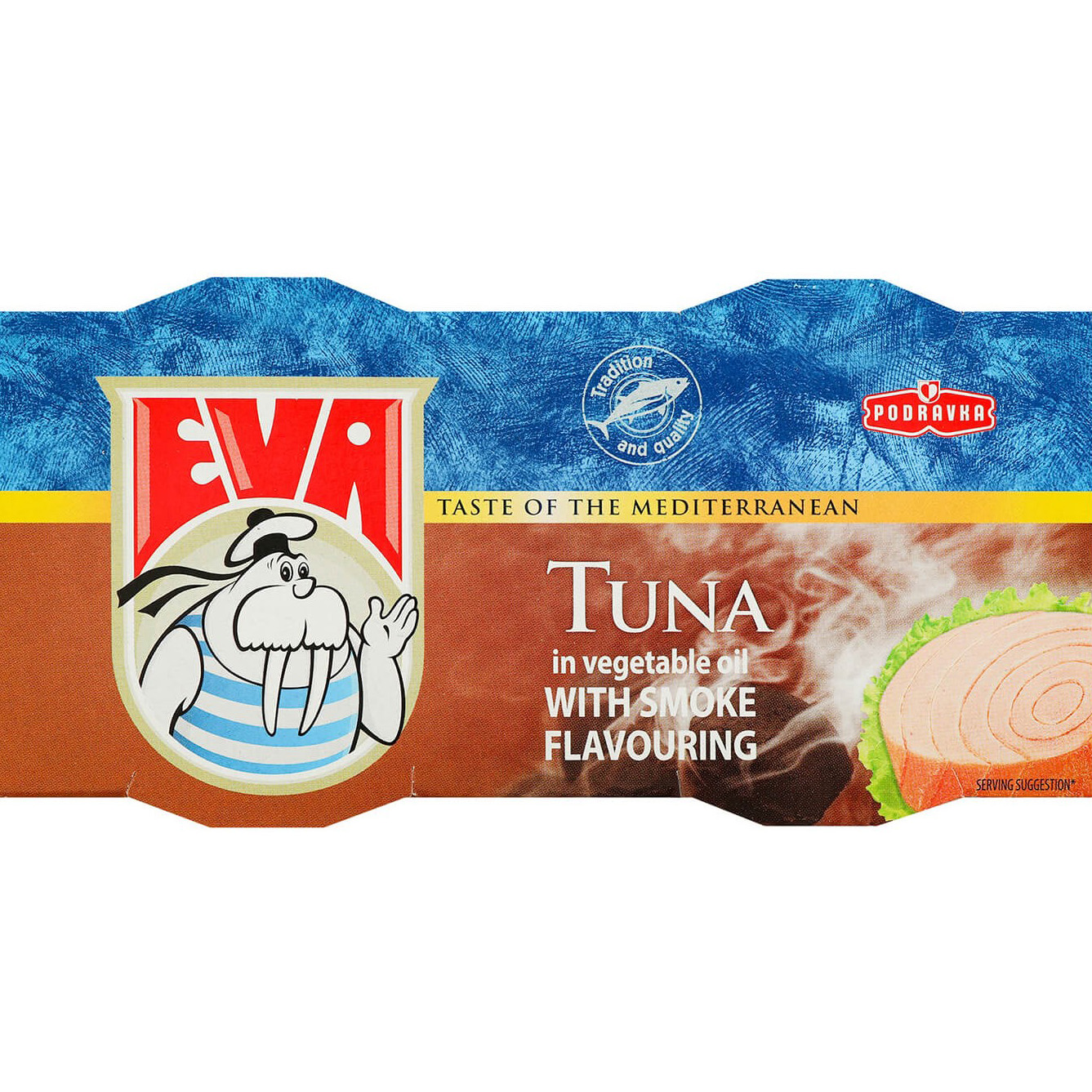 Тунець EVA філе підкопчене 160 г (2 упаковки по 80 г) (794279) - фото 1