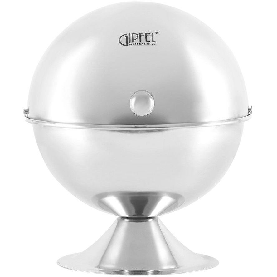 Сахарница Gipfel 16.5х14 см серебристая (7102) купить в Киеве, Украине ...