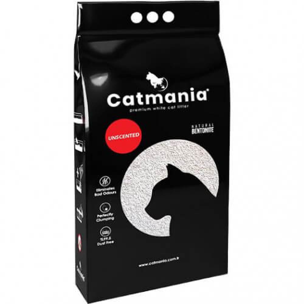 Бентонітовий наповнювач Catmania натуральний білий, 10 л (10л Красный) - фото 1