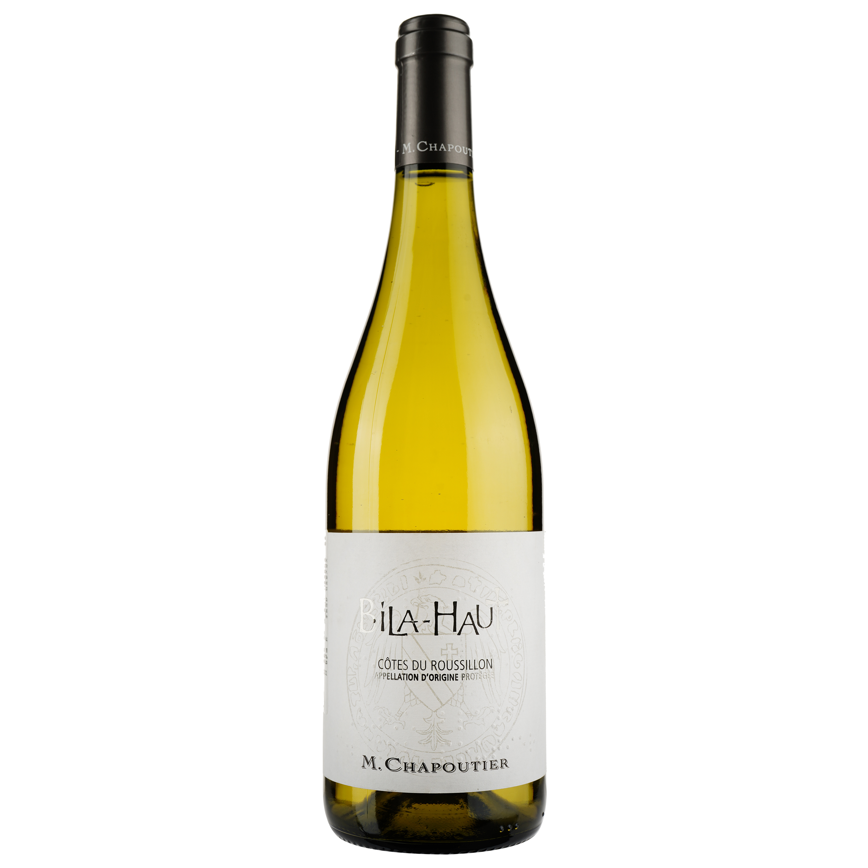 Вино Domaine de Bila-Haut Cotes du Roussillon Blanc, белое, сухое, 0,75 л, 14% - фото 1