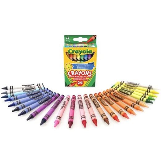 Набор восковых мелков Crayola, 24 шт. (0024) - фото 2