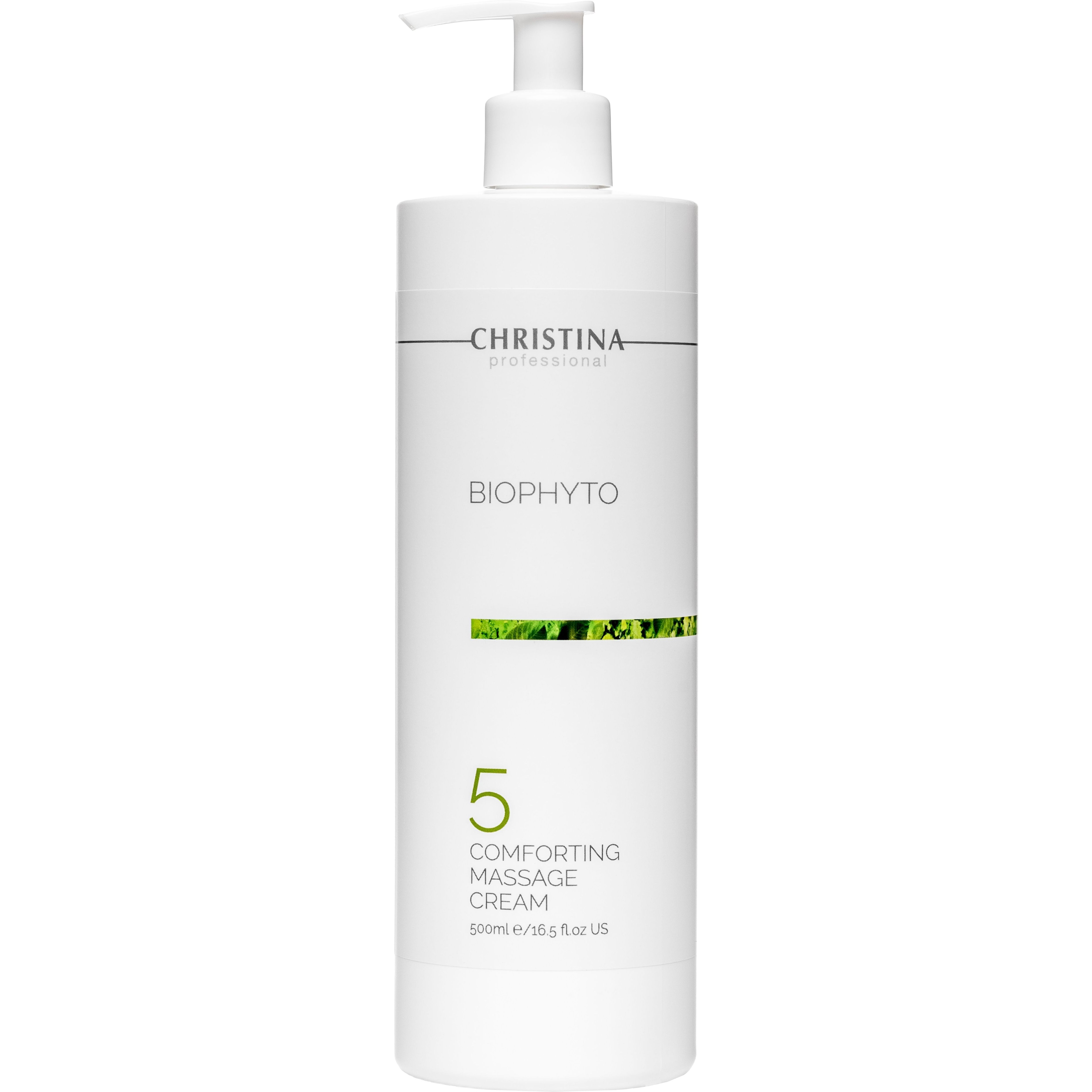 Масажний крем для обличчя Christina BioPhyto 5 Comforting Massage Cream 500 мл - фото 1