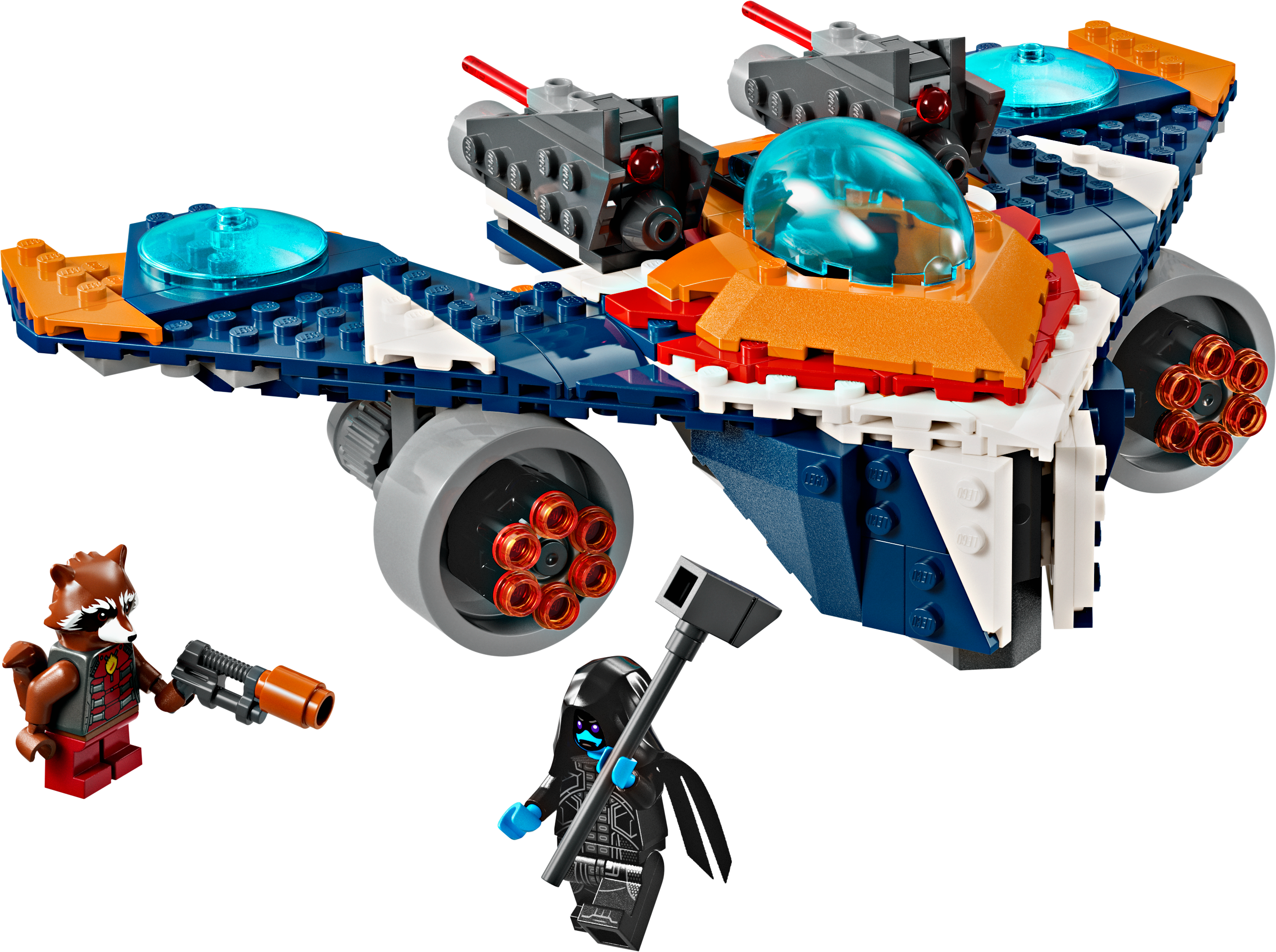 Конструктор LEGO Super Heroes Marvel Warbird Ракеты vs Ронан 290 деталей (76278) - фото 2