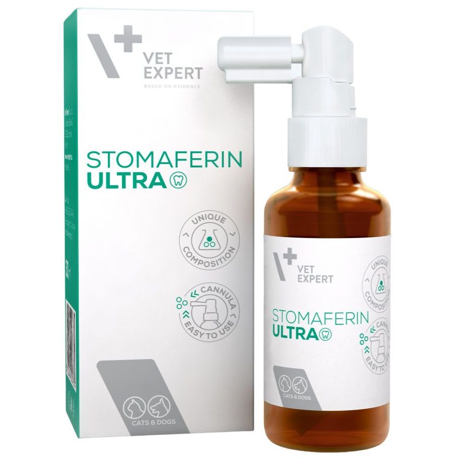 Гель Vet Expert Stomaferin Ultra для поддержания здоровья полости рта, 30 мл - фото 1