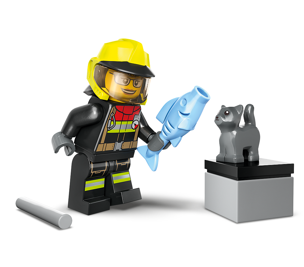 Конструктор LEGO City Пожарно-спасательный внедорожник, 97 деталей (60393) - фото 3
