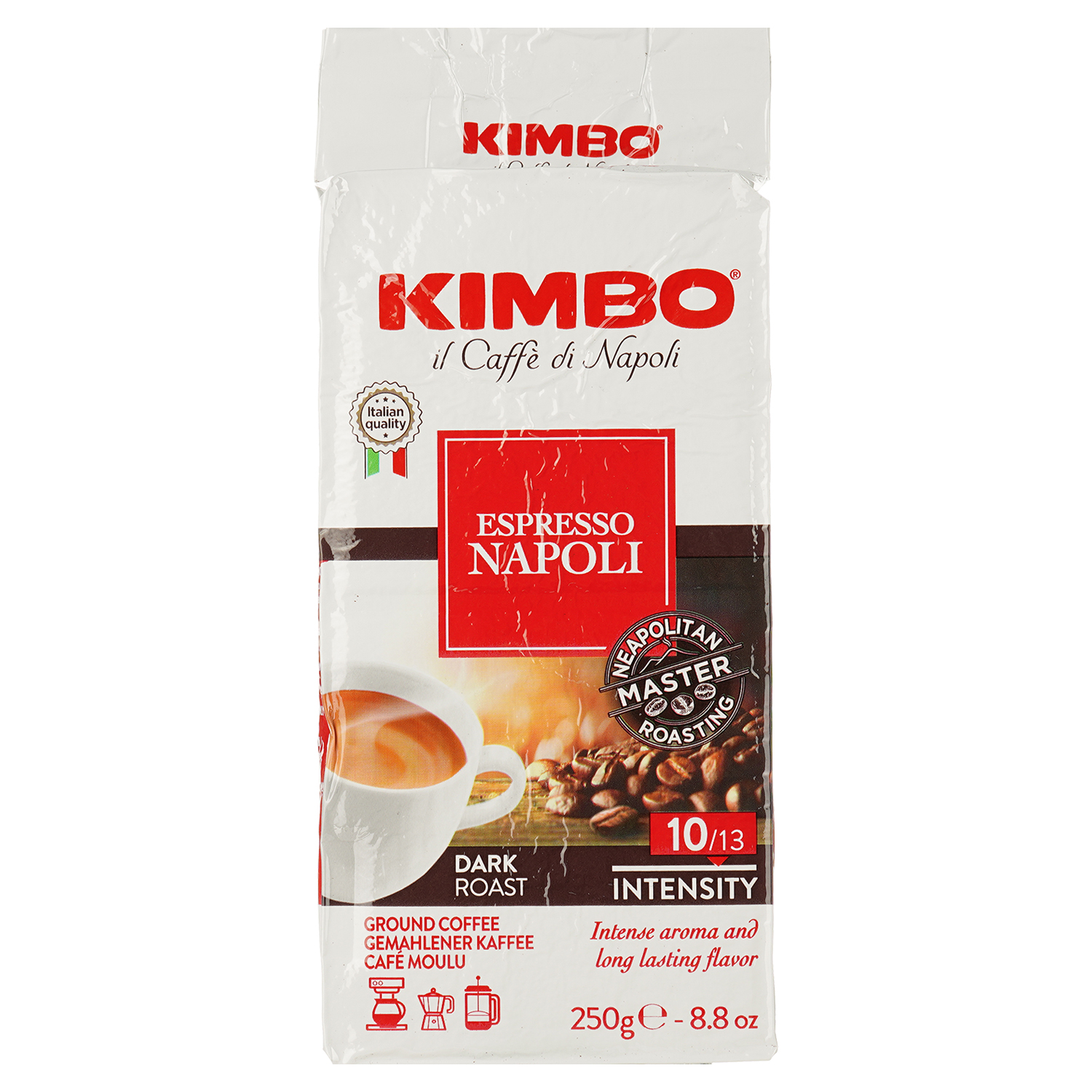 Кофе молотый Kimbo Espresso Napoli, 250 г - фото 1