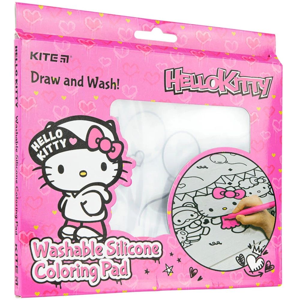 Підкладка розмальовка Kite Hello Kitty 30х40 см силіконова (HK22-424) - фото 2