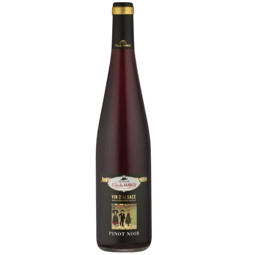 Вино Arthur Metz Hansi Vin De Alsace Pinot Noir, червоне, сухе, 075 л - фото 1