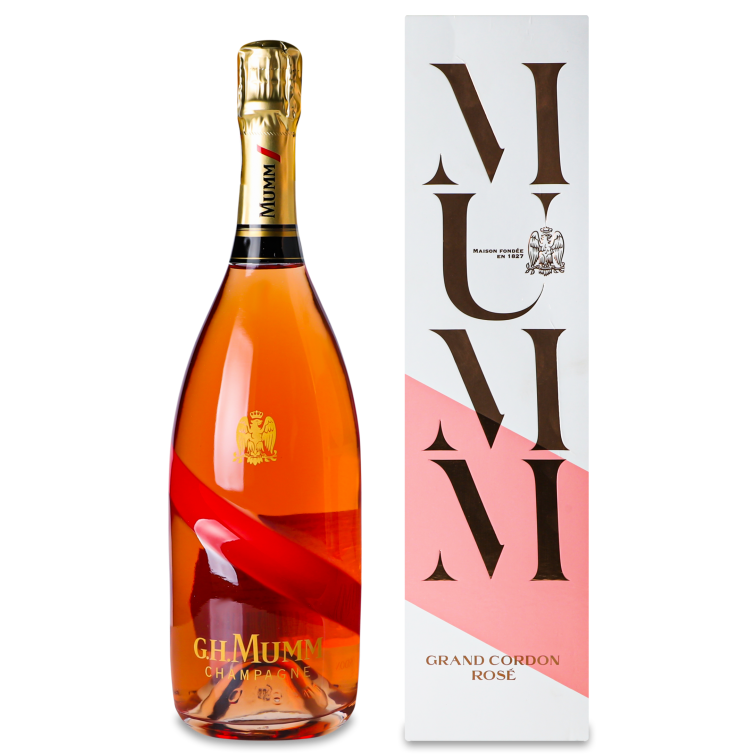 Шампанське Mumm Cordon Rose Brut 12%, 0,75 л (856241) - фото 1