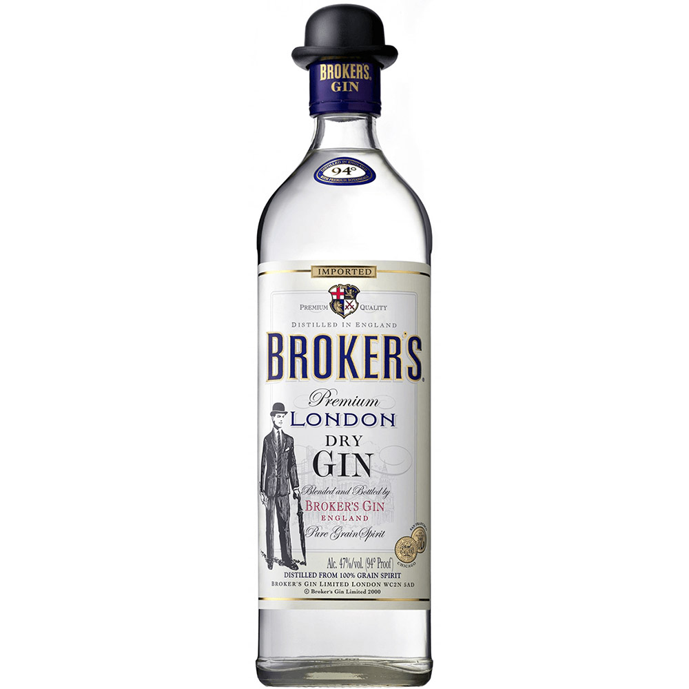 Джин Broker's Premium London Dry Gin 47% 1 л - фото 1