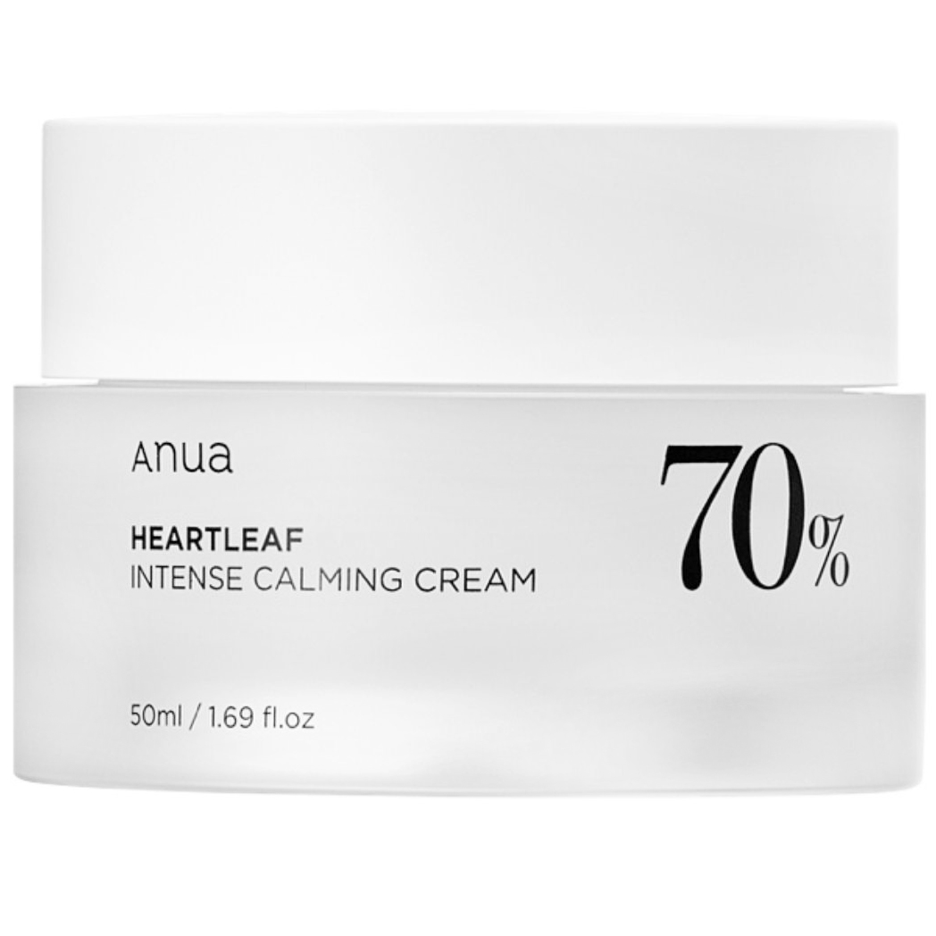 Крем для успокоения чувствительной кожи Anua Heartleaf 70% Intense Calming Cream 50 мл (BT20448) - фото 1