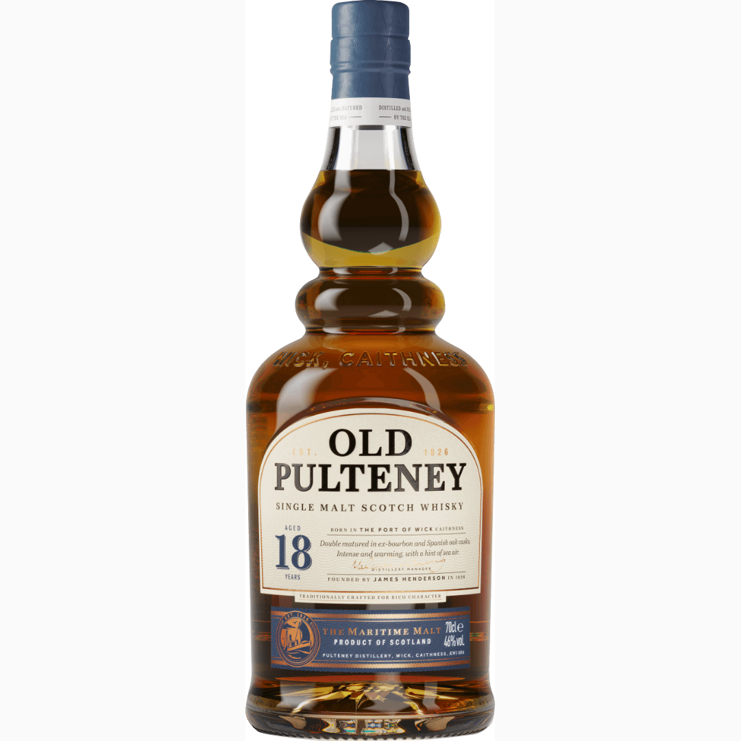 Виски Old Pulteney 18 yo 46% 0.7 л в подарочной коробке - фото 2