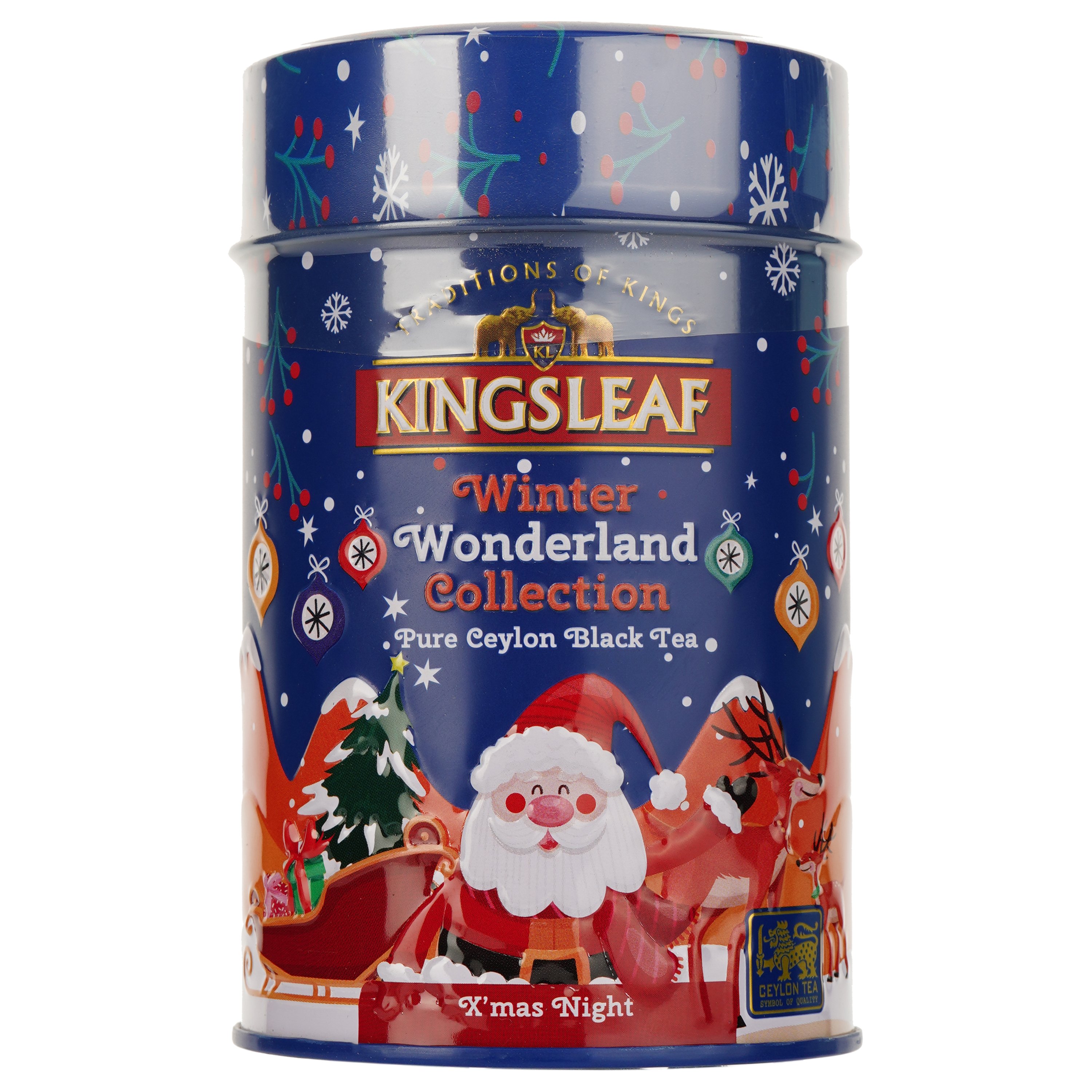 Чай чорний Kingsleaf Winter Wonderland Collection Christmas night, 50 г (877559) - фото 1