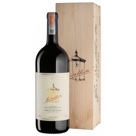 Вино Tenuta San Guido Guidalberto 2020, червоне, сухе, 1,5 л - фото 1
